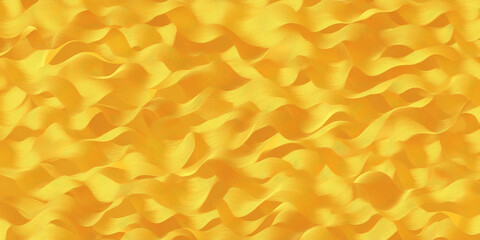 Obraz premium A seamless reflective abstract background with undulating gold and sunshine yellow waves, forming a luxurious digital texture.