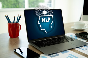 NLP natural language processing data network digital technology computer processor to connecting