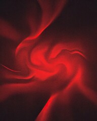 Waves of red silk as background