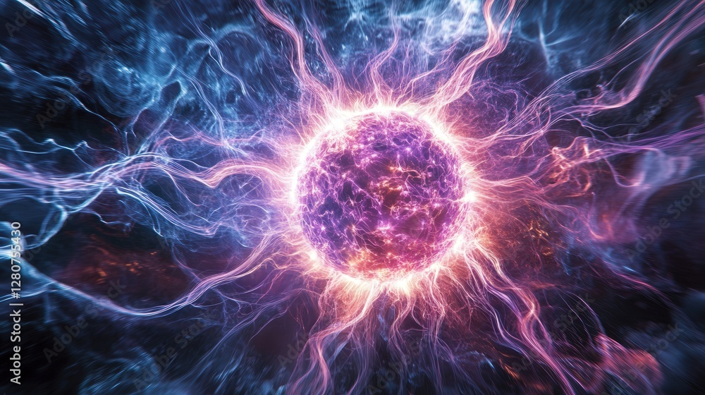 Poster microchip, utilizing ionized energy fields to enable next-level computational speeds and efficiency