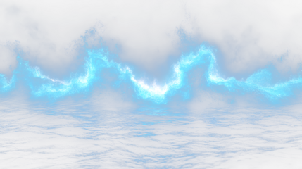 a blue ocean with a lot of water