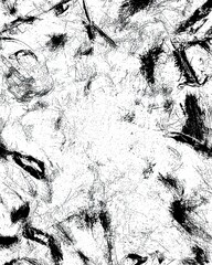 Rustic grunge vector texture with grain and stains Abstract noise background Weathered surface