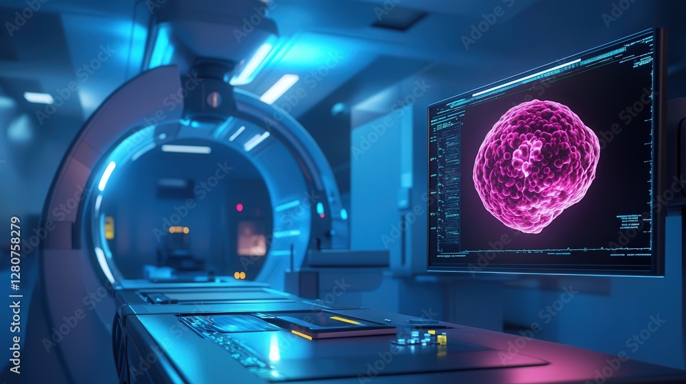 Poster advanced ai-driven cancer detection scanner.
