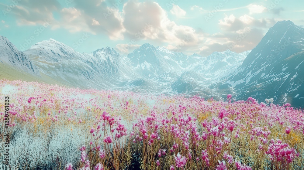 Poster ai tool that scans and categorizes images from nature, automatically identifying species of plants, 