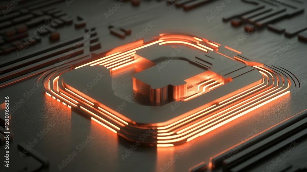 Poster microchip, morphing based on task requirements.