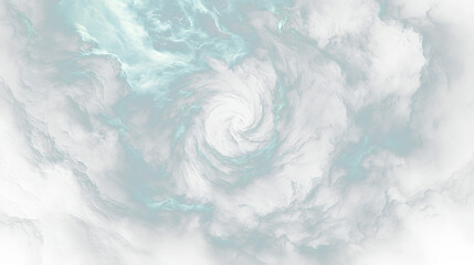 Obraz premium a black and white swirl in the middle of a dark sky