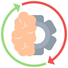 Brainstorm Process Icon