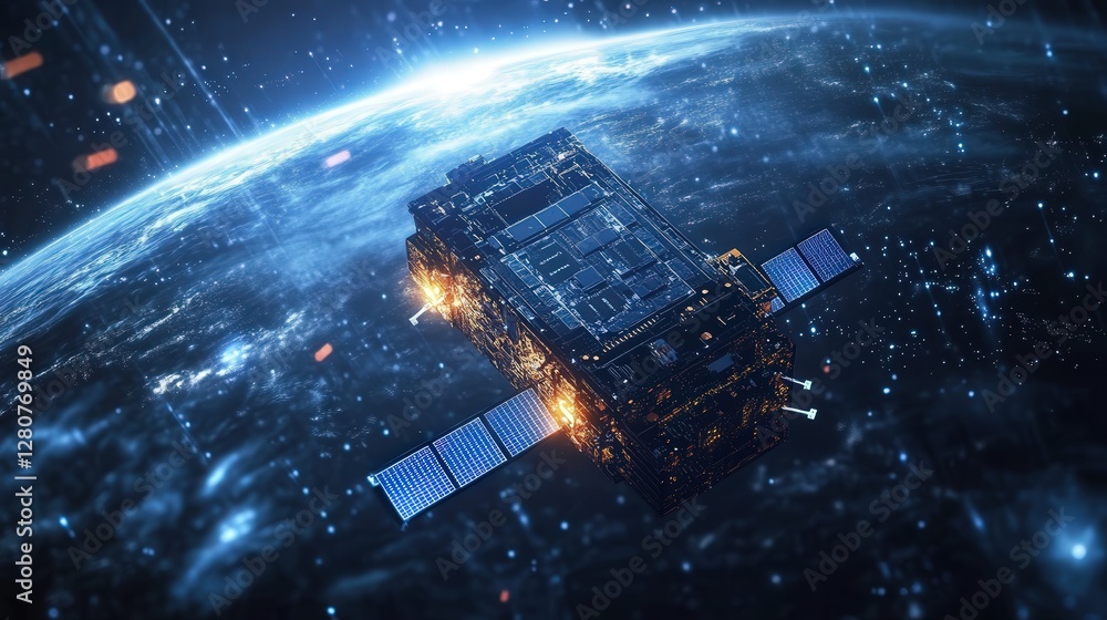 Poster microchip, designed to function in extreme environments, ensuring uninterrupted performance in deep-
