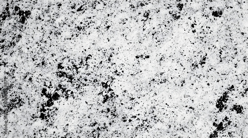 Poster speckled black and white texture background design for graphic resources and backdrops.
