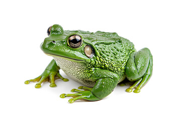 Obraz premium African bullfrog, isolated on white background