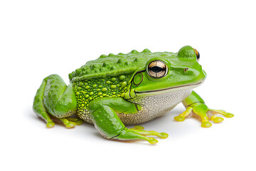 Obraz premium African bullfrog, isolated on white background