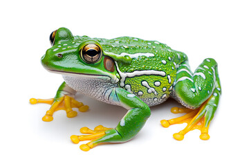 Obraz premium African bullfrog, isolated on white background