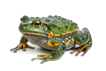 Fototapeta premium African bullfrog, isolated on white background