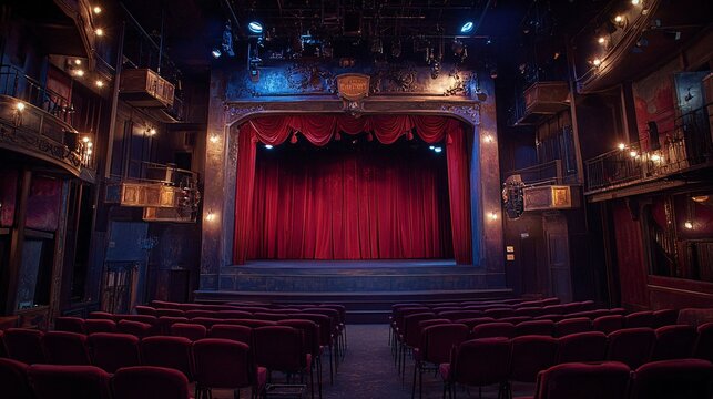 A magical theater where illusions become real and dreams come alive