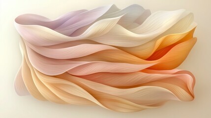 Obraz premium Abstract Swirling Pastel Colors Flowing Fabric Texture Background