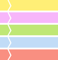 Colorful Sticky Note