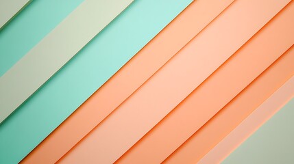 Abstract pastel color diagonal stripes background design