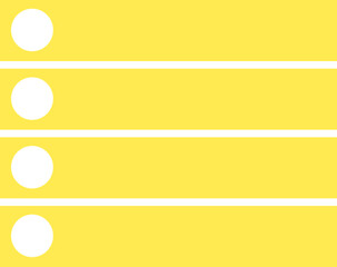 Colorful Sticky Note