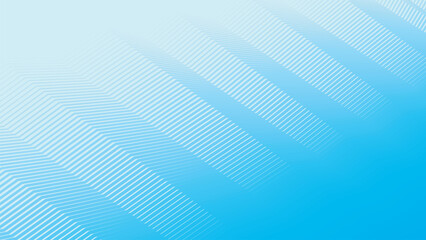 Naklejka premium Aqua blue color with zig zag stripes pattern abstract background for backdrop