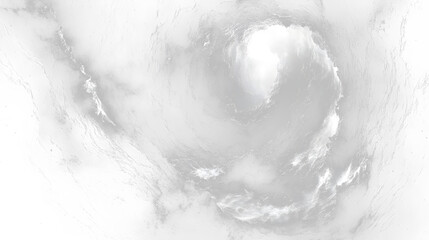 a black and white spiral with a white center