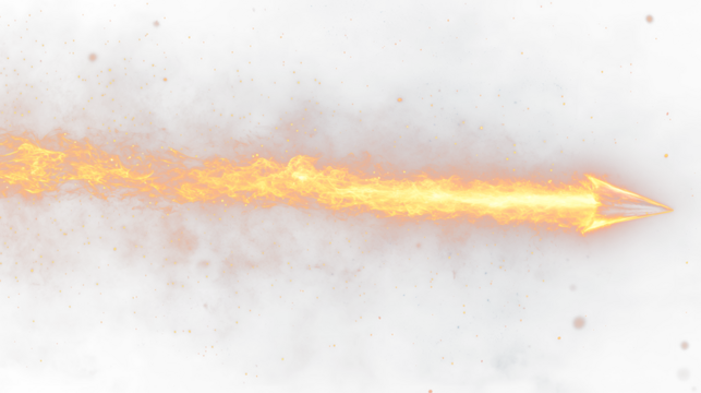 a bright orange fire with a black background