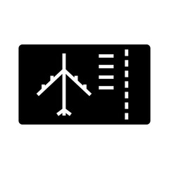 Boarding Pass Icon Design