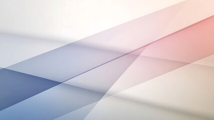 Abstract pastel geometric shapes layered design