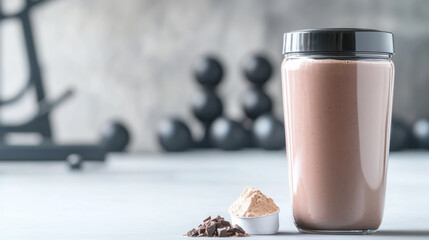 Keto post workout protein shake with collagen for fitness and muscle recovery