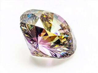 A stunning multicolored gem reflecting light, showcasing beauty and luxury.