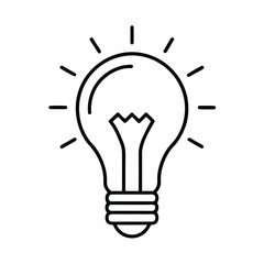 Bright Idea Illumination Concept Lightbulb Innovation Solution Design Thinking