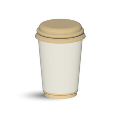 Paper cup mockup