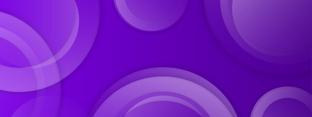 purple gradient background with overlapping circles. Suitable for abstract designs, backgrounds, technology related projects, modern themes, and web graphics.