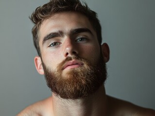 Obraz premium Facial Hair Man