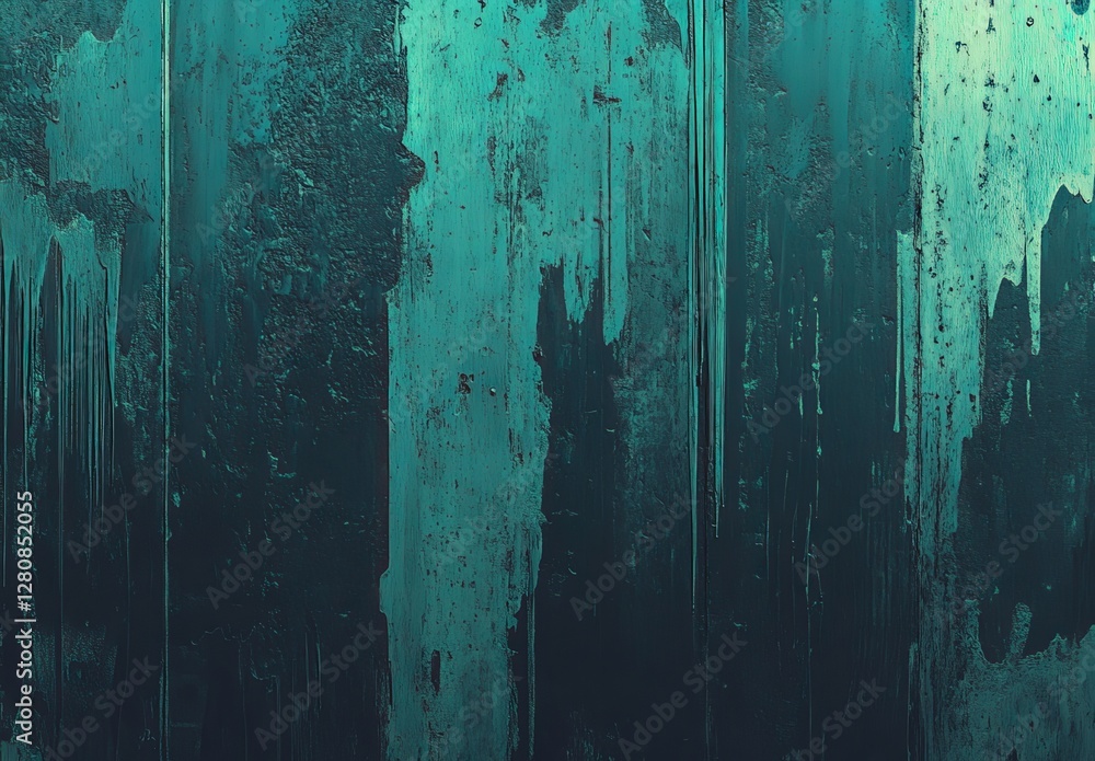 Poster the abstract background of a technological network is depicted in a 3d rendering with green and blue