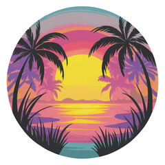 palm tree on the beach