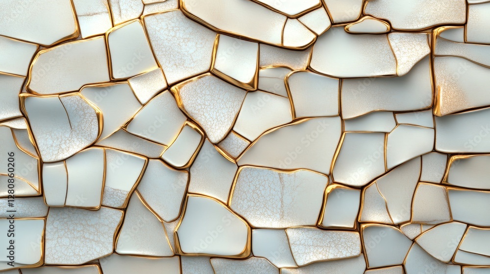 Aufkleber a luxurious gold backdrop suitable for presentation design, featuring a modern white base with golde