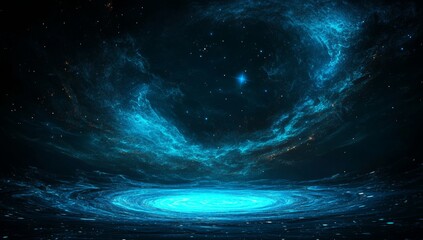 Fototapeta premium A 3D rendering of an abstract technology background featuring a grid of internet technologies and cobwebs, representing a large amount of data