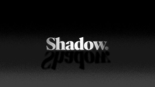 Clean Smooth Shadow Titles