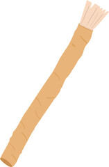 Siwak or miswak organic toothbrush isolated vector 