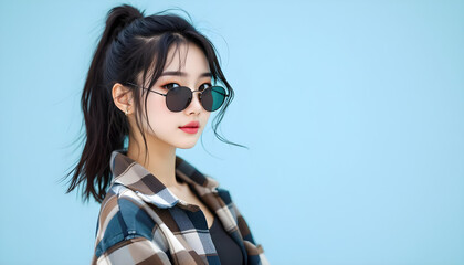 ファンタジーストーリー（アザーブルーの色彩を纏った女性）