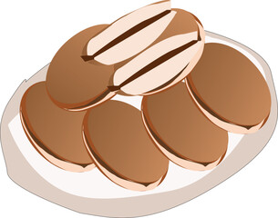 vector illustration of bread