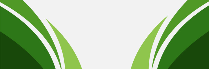 abstract green background design with dynamic curve. modern green background template