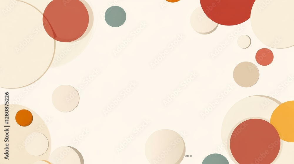 Poster the design of this abstract tech banner features a textured white background, geometric triangle sha