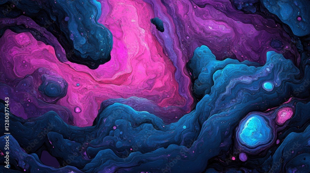 Poster a futuristic dynamic motion technology, this modern abstract effect captures high-speed motion and c