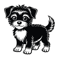 Puppy  Vector Illustration
