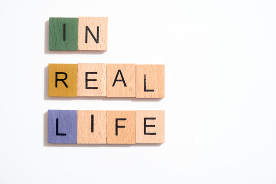 In Real Life in wooden tiles