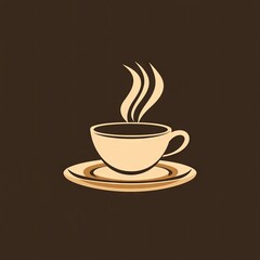 Obraz premium coffe shop logo