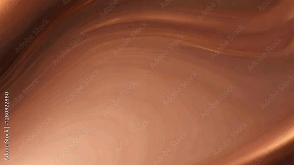 Poster gentle zoom in on a 4k seamless loop video of an abstract gradient background with liquid motions in