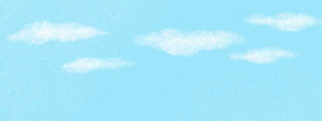 手書きの空の背景