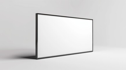 White projection screen